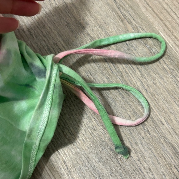 LIKE NEW! Women's PINK Tie Dye Touched T-shirt Dress - SMALL - Picture 8 of 11